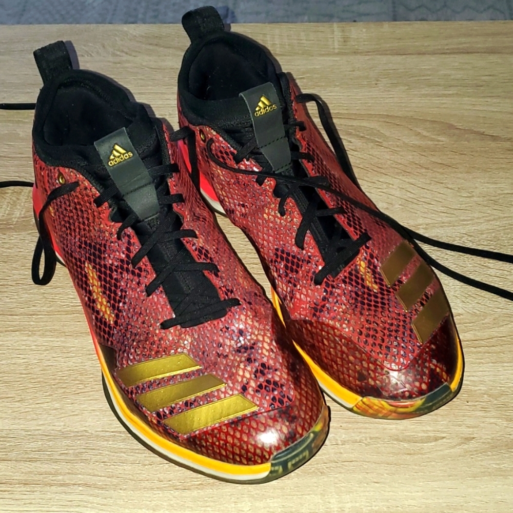 Adidas Icon 3 Atlanta Baseball shoe. 12.